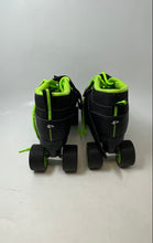 Load image into Gallery viewer, Pacer Mens GTX 500 Black Green Lace-Up Quad Roller Skates No Size Worn
