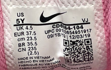 Load image into Gallery viewer, Nike Kids Air Max 90 CD6864-104 White Gray Black Pink Sneaker Shoes Size 5Y
