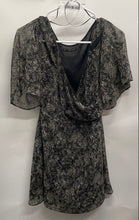 Load image into Gallery viewer, Zara Womens Multicolor Floral Printed Cold-Shoulder Mini Dress Size Small
