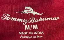 Load image into Gallery viewer, Tommy Bahama Mens Burgundy Long Sleeve Mock Neck 1/4 Zip Pullover Sweater Size M
