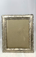 Load image into Gallery viewer, Vintage Silver Metal Rectangle Free Standing Tabletop Ornate Picture Photo Frame
