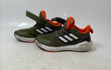 Load image into Gallery viewer, Adidas Boys EQ21 Run 2.0 GY4365 Green Orange Low Top Sneakers Shoes Size 1
