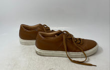 Load image into Gallery viewer, Greats Brooklyn Mens Brown Leather Low Top Lace-Up Sneaker Shoes Size 9
