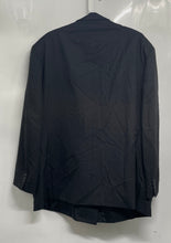 Load image into Gallery viewer, Dario Di Napoli Mens Dark Gray Long Sleeve Double-Breasted Blazer Size 48R
