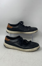 Load image into Gallery viewer, Cole Haan Mens GrandPro C23877 Black Leather Lace-Up Tennis Shoes Size 11.5M

