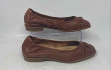 Load image into Gallery viewer, Clarks Womens Lyrical Sky 26174332 Brown Leather Slip-On Ballet Flats Size 9W
