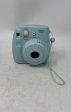 Load image into Gallery viewer, Fujifilm Instax Mini 8 Blue Instant Film Camera With Floral Case Not Tested
