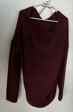 Load image into Gallery viewer, Lucky Brand Mens Wine Red Long Sleeve Scoop Neck Pullover Sweater Size XXL
