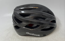 Load image into Gallery viewer, Gudook Unisex KY-055 Black White Dotted Adjustable Strap Bicycle Helmet Size L
