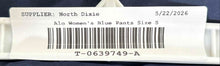 Load image into Gallery viewer, Alo Womens Blue Flat Front Pockets Straight Leg Cargo Pants Size Small
