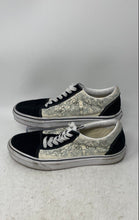 Load image into Gallery viewer, Vans Unisex Old Skool 500714 Black Beige Lace-Up Sneaker Shoes Size M 6 W 7.5
