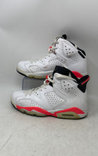 Load image into Gallery viewer, Nike Mens Air Jordan 6 Retro 384664-123 White Lace-Up Sneaker Shoes Size 8
