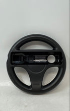 Load image into Gallery viewer, Nintendo Wii Model RVL-024 Black Video Game Racing Steering Wheel Controller
