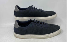 Load image into Gallery viewer, Nordstrom Rack Mens Dark Blue Faux Leather Slip-On Low Top Sneakers Shoes Sz 12M
