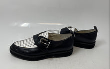 Load image into Gallery viewer, Michael Kors Womens Black White Round Toe Slip-On Loafer Shoes Size 6
