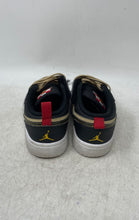 Load image into Gallery viewer, Nike Kids Air Jordan 1 Low ALT SE HQ2015-200 Black Gold Red Sneaker Shoes 10.5C
