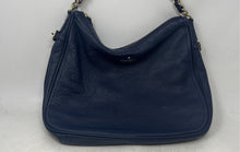 Load image into Gallery viewer, Kate Spade New York Womens Navy Blue Leather Inner Pockets Shoulder Bag
