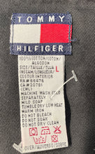 Load image into Gallery viewer, Tommy Hilfiger Mens Black Cotton Long Sleeve Button-Up Shirt Size Large
