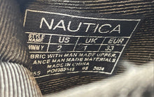 Load image into Gallery viewer, Nautica Boys Swimm Black White Round Toe Low Top Slip-On Sneakers Shoes Size 2
