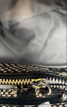 Load image into Gallery viewer, Inc International Concepts Womens Black Animal Printed Shoulder Bag With Tag
