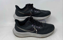 Load image into Gallery viewer, Nike Mens Air Zoom Pegasus 39 Black Purple Lace-Up Sneakers Shoes Size 8.5
