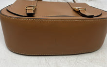 Load image into Gallery viewer, Unbranded Womens Brown Leather Adjustable Strap Flap Crossbody Purse
