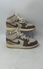 Load image into Gallery viewer, Nike Unisex Kids Air Jordan 1 Mid SE Craft Beige Brown Sneakers Shoes Size 4Y
