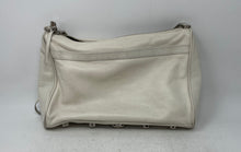 Load image into Gallery viewer, Rebecca Minkoff Womens M.A.C. White Leather Top Zipper Classic Crossbody Bag
