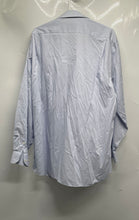 Load image into Gallery viewer, Tommy Hilfiger Mens Light Blue Regular Fit Stretch Dress Shirt Size 17 1/2 34/35
