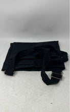 Load image into Gallery viewer, Guess Womens Black Adjustable Strap Pockets Flap Over Lined Crossbody Bag

