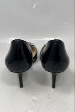 Load image into Gallery viewer, Michael Kors Womens Shirley Black Patent Leather Stiletto D'Orsay Heels Size 8M
