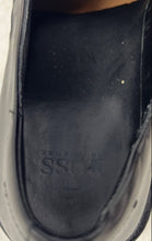 Load image into Gallery viewer, Hugo Boss Mens Black Leather Lace-Up Square Toe Derby Dress Shoes Size 7.5
