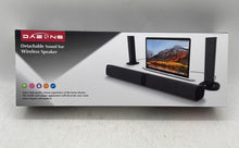 Load image into Gallery viewer, Dazone Black Bluetooth Detachable Sound Bar Wireless Speaker With Box Not Tested
