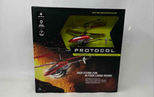 Load image into Gallery viewer, Protocol Turbohawk Lava 3 Channel Remote Control Helicopter Easy Led Not Tested
