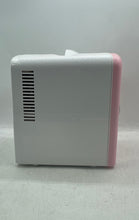 Load image into Gallery viewer, Pink And White Compact Portable Personal Mini Fridge Skincare Cooler Not Tested
