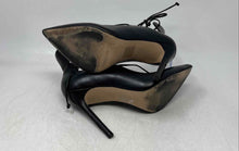 Load image into Gallery viewer, Aldo Womens Thylia Black Leather Pointed Toe Stiletto Pump Heels Size 6.5
