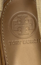 Load image into Gallery viewer, Authentic Tory Burch Womens Trudy Brown Patent Leather Ballet Flats Size 5M
