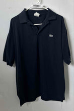 Load image into Gallery viewer, Lacoste Mens Blue Short Sleeve Spread Collar Classic Polo Shirt Size 5
