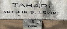Load image into Gallery viewer, Tahari Arthur S. Levine Womens Brown Plaid Long Sleeve Four-Button Blazer Sz 10

