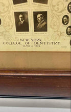 Load image into Gallery viewer, Wall Decor New York College Of Dentistry Class Of 1924 Framed Photograph
