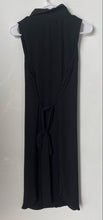 Load image into Gallery viewer, BCBGeneration Womens Black Sleeveless Collared Shirt Dress Size Small
