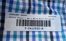 Load image into Gallery viewer, Banana Republic Mens Multicolor Plaid Long Sleeve Slim Fit Button-Up Shirt Sz L
