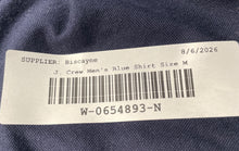 Load image into Gallery viewer, J.Crew Mens Blue Long Sleeve Collared Button-Up Shirt Size Medium
