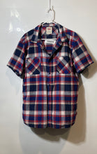 Load image into Gallery viewer, Levi's Mens Multicolor Plaid Cotton Short Sleeve Button-Up Shirt Size XL
