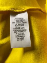 Load image into Gallery viewer, Banana Republic Womens Yellow And White Sleeveless Stretch Shift Dress Size 8
