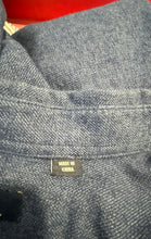 Load image into Gallery viewer, Ben Sherman Mens Blue Cotton Long Sleeve Collared Button-Up Shirt Size XL
