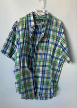 Load image into Gallery viewer, Ralph Lauren Mens Multicolor Plaid Printed Short Sleeve Button-Up Shirt Size XXL
