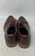 Load image into Gallery viewer, Steve Madden Mens Mearnest Brown Leather Lace-Up Derby Dress Shoes Size 10

