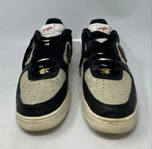 Load image into Gallery viewer, Authentic Nike Womens Air Force 1 Low Black Multicolor Shoes 12.5 In Box Stained
