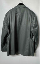 Load image into Gallery viewer, Kingdoms Mens Light Green Grayish Notch Lapel Pockets Two-Button Blazer Size 42S
